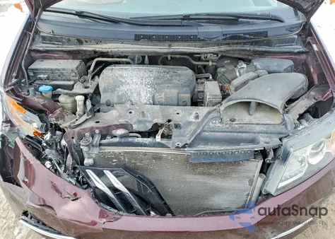 2015 Honda Odyssey Exl z USA, uszkodzony, nr VIN 5FNRL5H6XFB100525